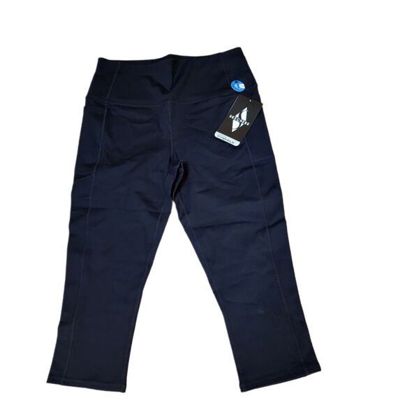 Skechers Go Walk Leggings – Women’s Large, Black, High Waist, Mid-Calf - Picture 1 of 8